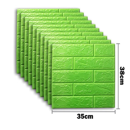 25Pcs 3D Wall Stickers Self Adhesive Wallpaper Panel Home Decor Living Room Bedroom Decoration Bathroom Kitchen House Sticker
