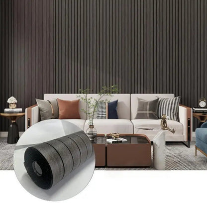 Kuujojo Wood Panel Peel & Stick Wallpaper, Striped Selfadhesive Faux Wood Grain Wall Covering, Easy Diyhome Decor 15.74X118 In