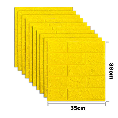 25Pcs 3D Wall Stickers Self Adhesive Wallpaper Panel Home Decor Living Room Bedroom Decoration Bathroom Kitchen House Sticker